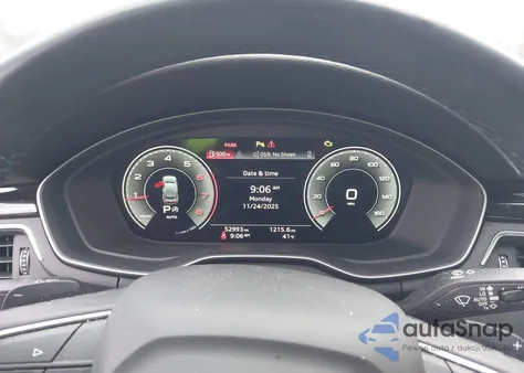 2021 Audi A5 Sportback Premium Plus 40 Tfsi Quattro S Tronic z USA, uszkodzony, nr VIN WAUCBCF57MA037930